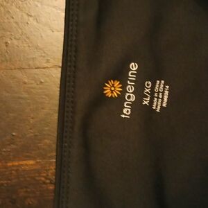 Tangerine Black Athletic Pants